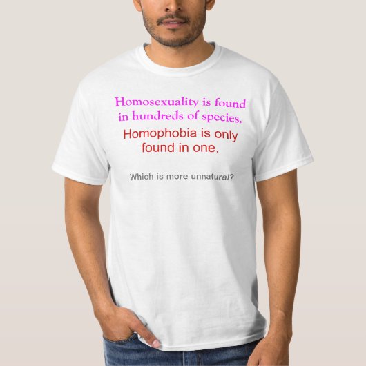 T-shirt Ce qui est plus artificiel ? (Devant)