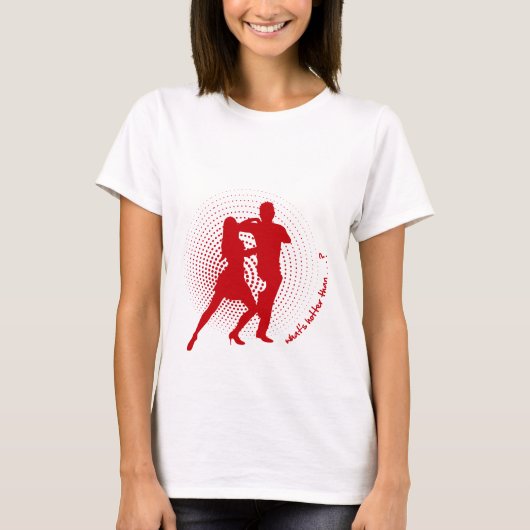 T-shirt Ce qui est plus chaud que le Salsa (Devant)