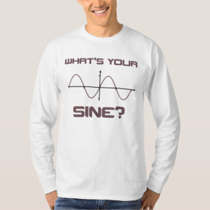 T-shirt Ce qui est votre sinus ringard prenez la ligne