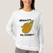 T-shirt CE QUI ? Je hâte ? Paresse (Devant)