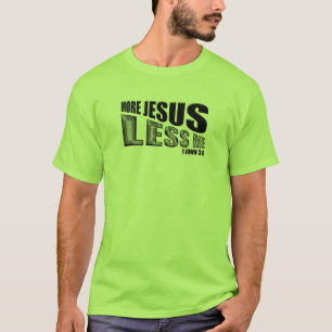 T-SHIRT CE QUI JÉSUS FAITES, 1 4H17 DE JOHN, 3:6