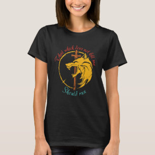 T-shirt Ce Qui Ne M'A Pas Tué Devrait Exécuter Vintage App