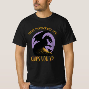 T-shirt Ce qui ne te tue pas te donne de l'XP