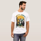 T-shirt Ce qui pourrait mal tourner (Devant entier)