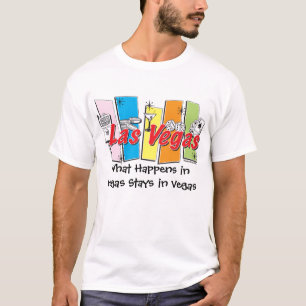 T-shirt Ce qui se passe à Vegas séjourne à Vegas