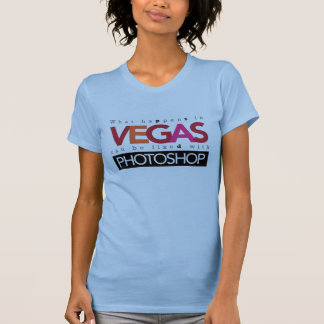 T-shirt Ce qui se produit à Vegas peut être fixé avec