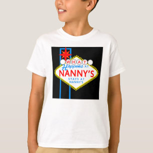 T-shirt Ce qui se produit aux séjours de la bonne