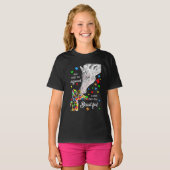 T-shirt Ce qui vous rend différent vous rend belle (Devant entier)