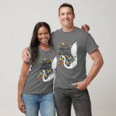 T-shirt Ce qui vous rend différents éléphant maman Autisme (Unisexe)