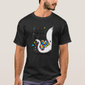T-shirt Ce qui vous rend différents éléphant Nana Autism A (Devant)