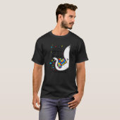 T-shirt Ce qui vous rend différents éléphant Nana Autism A (Devant entier)