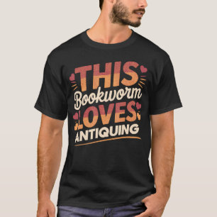T-shirt Ce rat de bibliothèque adore chiner  Trouvailles v