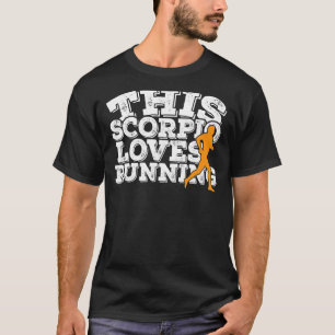 T-shirt Ce Scorpio Aime Courir