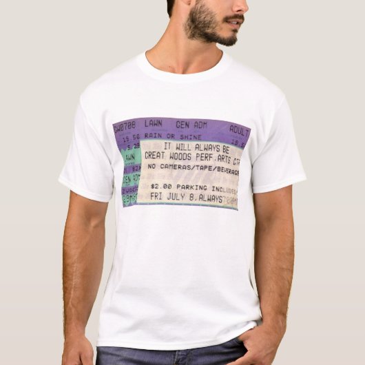T-shirt "Ce sera toujours de grands bois " (Devant)