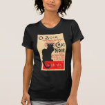 T-shirt Ce Soir Le Conversation Noir, Théophile Steinlen<br><div class="desc">Annonce pour Le Conversation Noir Cafe, Paris, c.1896 Le théophile Alexandre Steinlen (1859 - 1923) est un artiste suisse qui s’immerge dans l’univers avant-gardiste du Noir Café Conversation après son déménagement dans la partie bohème de Montmartre à Paris. À Paris, il a créé plus de 400 illustrations Art nouveau, ainsi...</div>