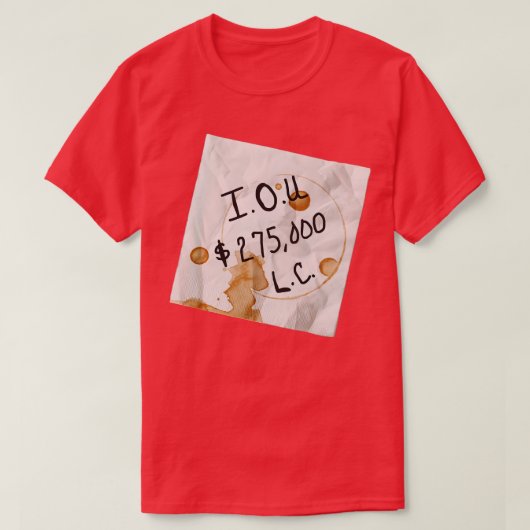 T-shirt Ce sont des IOU (Design devant)