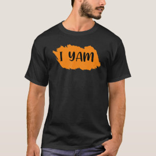 T-shirt Ce sont mes pommes de terre sucrées je yam Too Tha