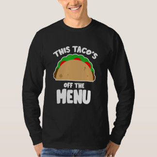 T-shirt Ce Taco's Off Menu Funny Bachelor Bachelorette P