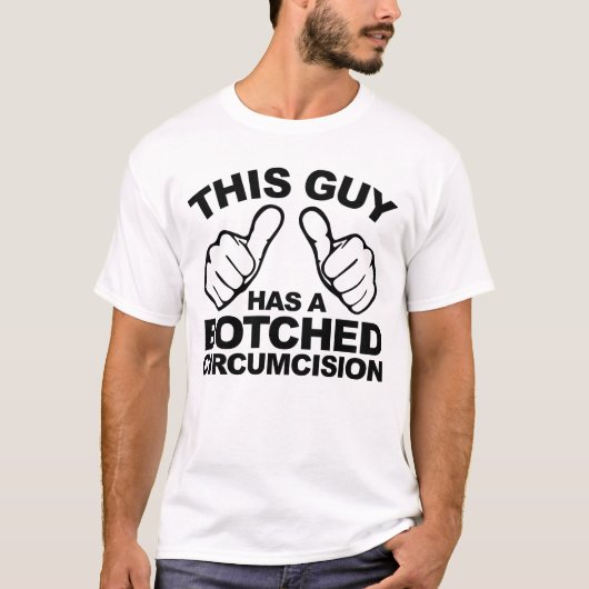 T-shirt Ce Type A Une Circoncision Embarrassante (Devant)