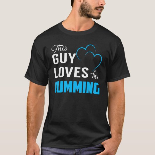T-shirt Ce type adore sa CUMMING (Devant)