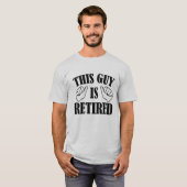 T-shirt Ce Type Est Retraité (Devant entier)