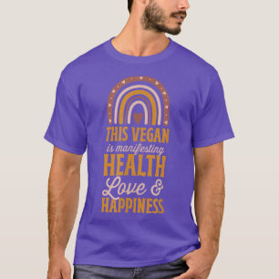 T-shirt Ce Végétal Manifeste L'Amour Et Le Bonheur De La S