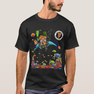 T-shirt Ce vieux chien apprend à faire de la plongée 2