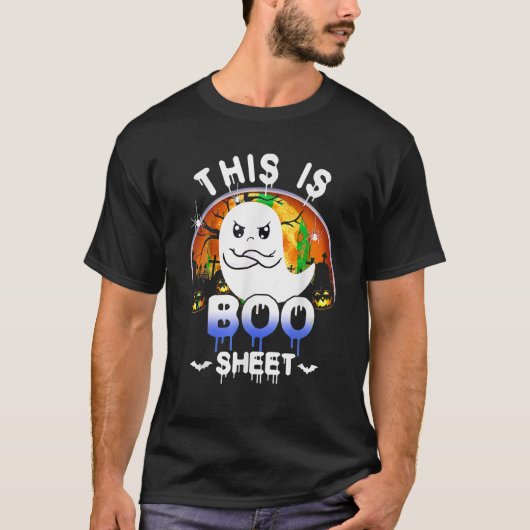 T-shirt Ceci Est De La Feuille De Boite Ghost Halloween En (Devant)
