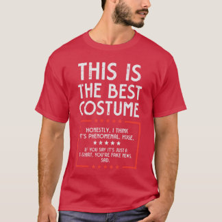 T-shirt Ceci est le meilleur costume de déguisement drôle