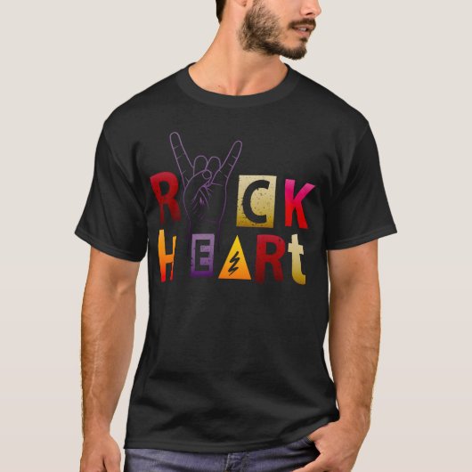 T-shirt Ceci est Rock amis (Devant)