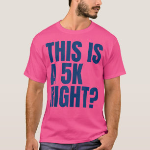T-shirt Ceci Est Un Coureur De Trail De 5K Droit Drôle Dem