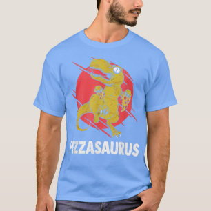 T-shirt Ceci Est Vraiment Love Pizza Pizzasaurus Dino 3252