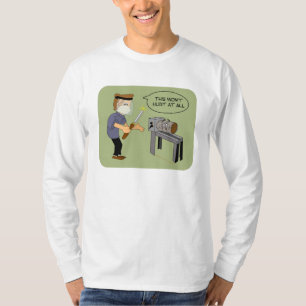 T-shirt Ceci ne blessera pas la bande dessinée drôle de