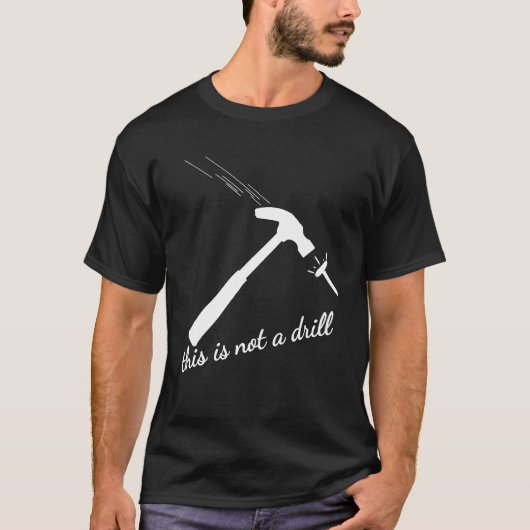 T-shirt Ceci n'est pas un exercice (Devant)