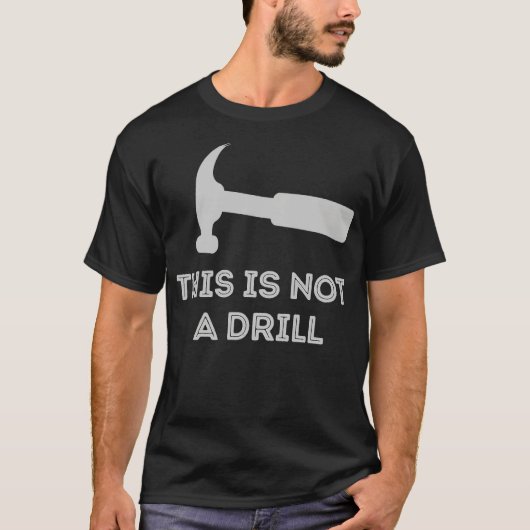 T-shirt Ceci n'est pas un exercice (Devant)