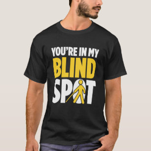 T-shirt Cécité Pour Les Aveugles Personne Aveugles Braille