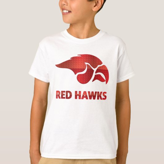 T-shirt Cedar Springs Red Hawks #5 (Devant)
