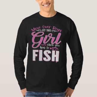 T-shirt Cède la place les garçons, laissez cette fille vou