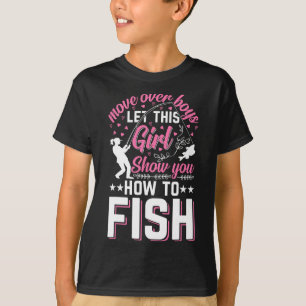 T-shirt Cède la place les garçons, laissez cette fille vou