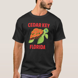 T-shirt Cèdre Key Florida Sea Turtle