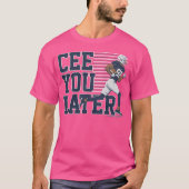 T-shirt Ceedee Lamb Cee You Plus Tard (Devant)