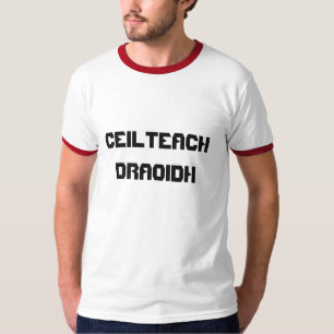 T-shirt Ceilenseigner Draoidh, Druide celtique en gaélique