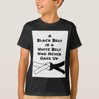 T-shirt Ceinture noire