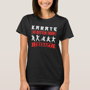 T-shirt Ceinture noire de karaté Gi uniforme Le karaté est