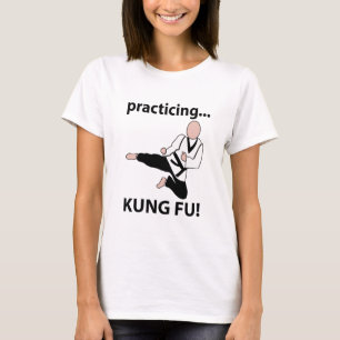 T-shirt Ceinture noire de Kung Fu Arts martiaux 