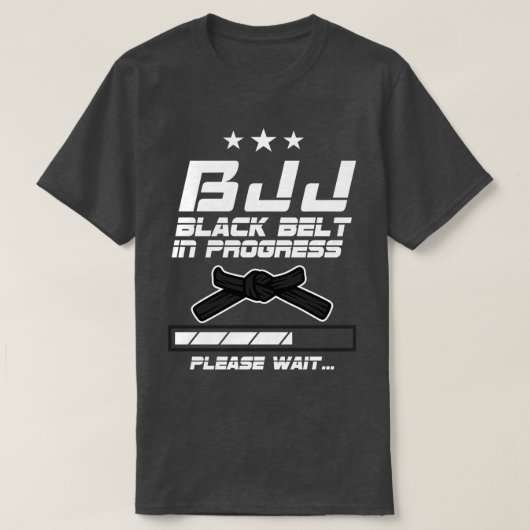 T-SHIRT CEINTURE NOIRE EN COURS (Design devant)