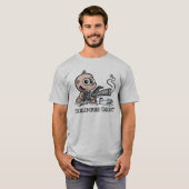 T-shirt Ceinture nourri bébé à manches longues (Devant entier)