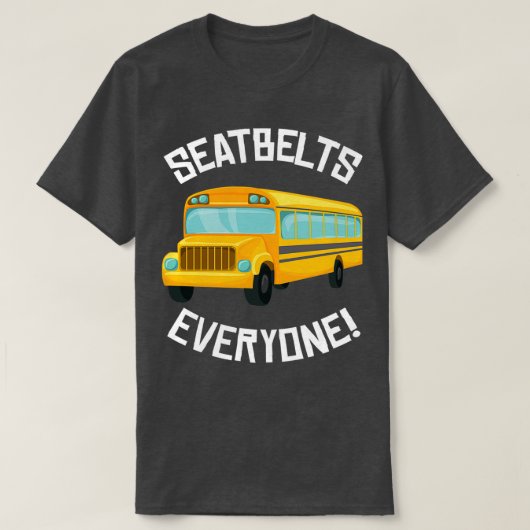 T-shirt Ceintures de sécurité 2 (Design devant)