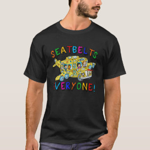 T-shirt Ceintures de sécurité Tout le monde drôle Conducte