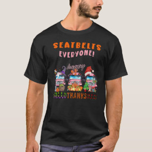 T-shirt Ceintures de sécurité Tout le monde heureux Hallot